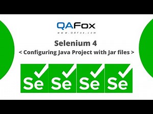 Selenium 4 - Configuring Traditional Java Project with Jar files