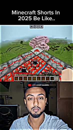 Minecraft 2025 #shorts #mineshorts #chellenge #gaming #minecraftmemes