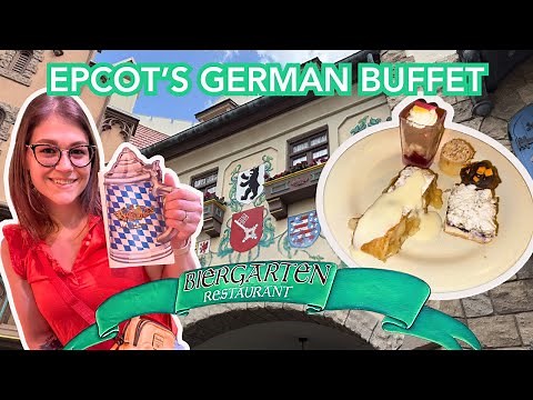 Biergarten Restaurant Review | EPCOT Germany Pavilion | Garden Rocks Dining Package ft. Sugar Ray