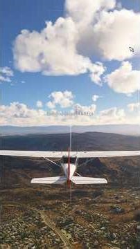 Learning to fly a Cessna 152 in Microsoft Flight Simulator 20 #Shorts #flightsimulator2020