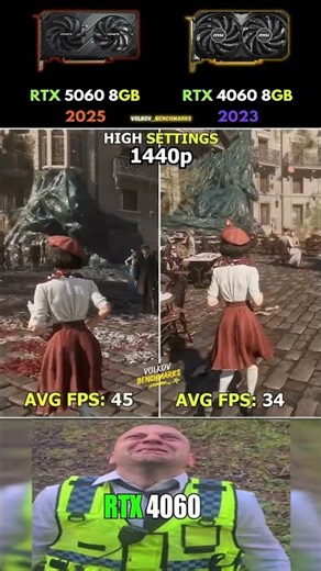 RTX 5060 vs RTX 4060 - Generational Hierarchy Just Disintegrated #pcgaming