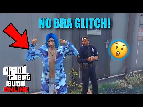 GTA 5 Online - NO BRA GLITCH!