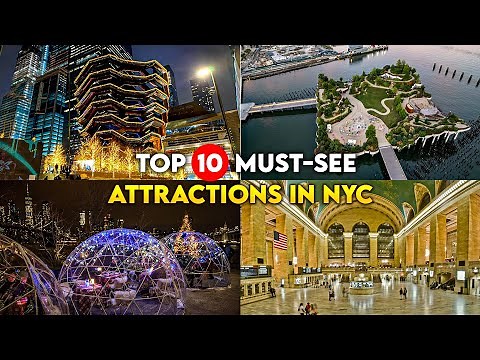 10 Must See Attractions in New York City | Travel Guide 𝙽𝚈𝙲🗽