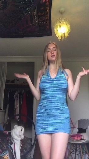 the sideboob this dress can give is dangerous but it’s so cute