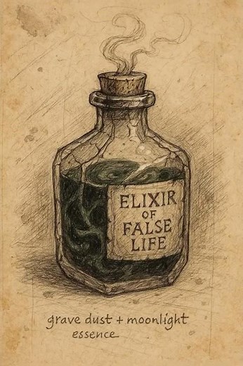 D&D Magic Item: Elixir of False Life 💀