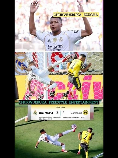 Mbappe Bicycle Kick Goal Vs Borussia Dortmund #Mbappe #MbappeGoal