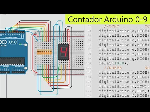 0-9 counter with Arduino