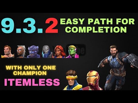 Act 9.3.2 Easy Path For Completion, Itemless With Only One Champion hearthackermcoc