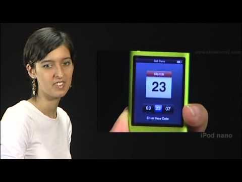New iPod Nano - How to set date and time in iPod Nano