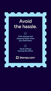 Mail and ship on your own time! Get free postage, a digital scale, and supplies when you sign up to try Stamps.com for 30 days. Here are four more reasons why: 🤑 Save up to 88% on USPS, UPS & more 🖨️ Print stamps and shipping labels in seconds 🚗 Schedule free pickups ✅ All in one place | Stamps.com