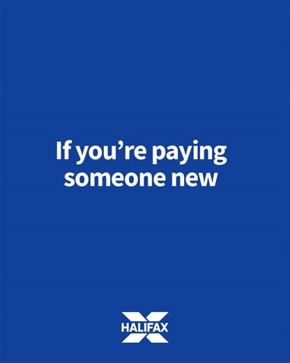 It's easy to set up a new payment on our app. We'll confirm if the name matches the account details. http://spr.ly/6189RpMPW | Halifax