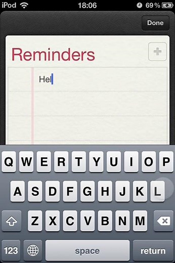 How to set a reminder on iPhone
