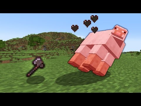 I Tried Beating Minecraft But Mobs Drop Random Items!