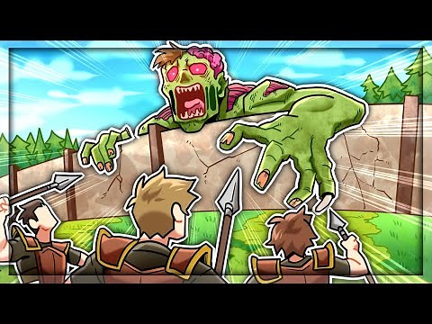 I DEFENDED HUMANITY From The ZOMBIE TITAN Invasion in Modded Worldbox