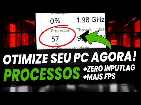 MÉTODO MUITO MAIS EFICIENTE DE COMO DIMINUIR OS PROCESSOS NO WINDOWS!