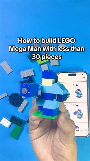 How to build a LEGO Mega Man with Brickify! 🔥