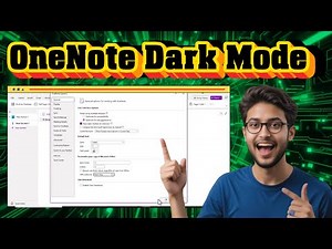 How To Make OneNote Dark Mode | Step-by-Step Guide (2025)