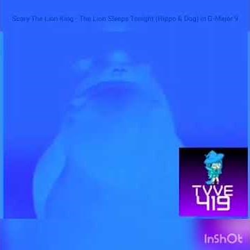 Scary The Lion King - The Lion Sleeps Tonight (Hippo & Dog) in G-Major 9