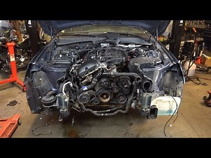 E60 5 Series 525i / 528i / 530i engine + transmission install