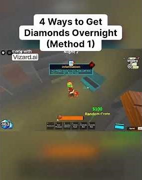 4 Ways to Get Diamonds Overnight (Method 1) | 24 Hours Overnight