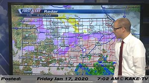 Frank Waugh KAKE Weather: Temperatures are on the way up and that means a transition from freezing rain to just "regular" rain.There are some slick spots out there so please slow down...with the warm up means road conditions will be improving throughout the morning. More at: www.KAKE.com | KAKE News