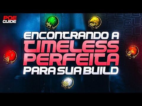 Como usar o Path of Building para achar a Timeless Jewel perfeita para sua Build!!