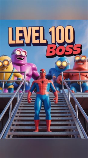 GTA 5 Epic LEVEL 100 BOSS Fight 😳 Spider Hero vs Giant Monsters Ep #17 #shorts