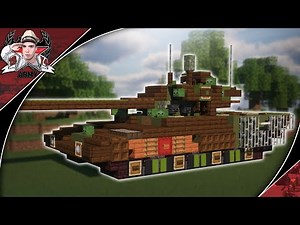 Minecraft: Modern T-14 "Armata" | Main Battle Tank Tutorial