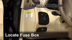 Interior Fuse Check: 2007 Mercedes-Benz CLK550 5.5L V8 Convertible (2 Door)