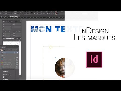 Les Masques InDesign