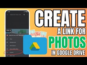 How to Create a Link for Photos in Google Drive