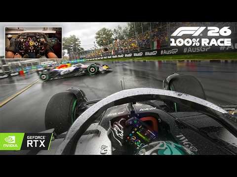 Valtteri Bottas's Cadillac MAC26 - F1 26 Ultra Realistic MOD | 2026 Australian GP 100% Race Gameplay