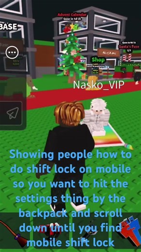 There is a tut on how to do the shift lock❤️