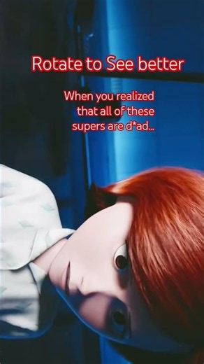 I wonder how mr incredible felt after that..