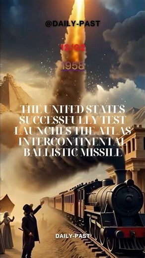The United States Successfully Tests the Atlas Intercontinental Ballistic Missile