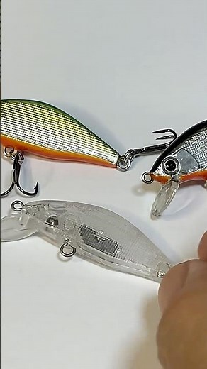 🎨 DIY Airbrush Lure – 45mm Sinking Minnow