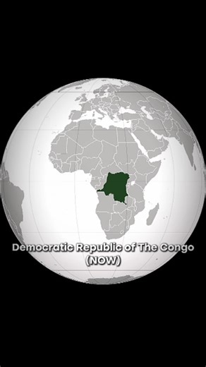 Geography ZID🇮🇩 on Instagram: "Democratic Republic of The Congo Empire | NOW VS THEN #empire #geography #history #democraticrepublicofcongo"