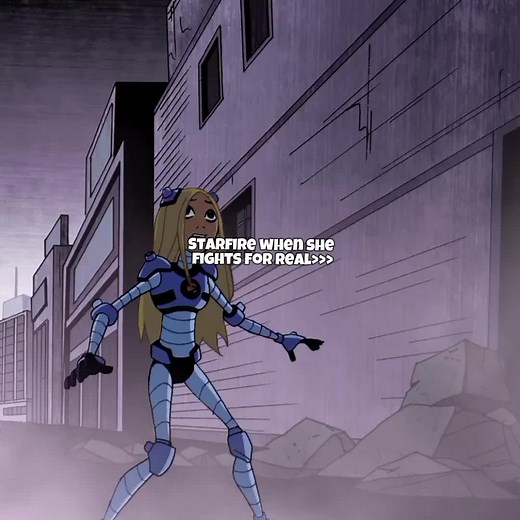 Starfire Returns With Epic Fighting Scenes