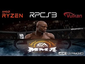 RPCS3 v0.0.20-13167-8c9090fd | EA Sports MMA 4K FSR | PS3 Emulator Performance Gameplay