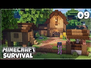 Cute Survival Farm Base - Minecraft 1.16 Let's Play