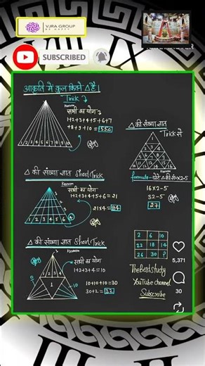 The triangle counting trick that confuses everyone #brainteaser #challenge