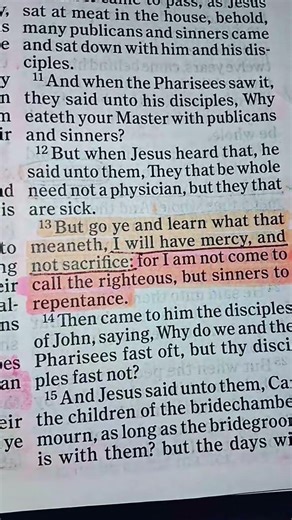 Matthew 9:13 KJV #jesus #bible #bibleverse #hope #love