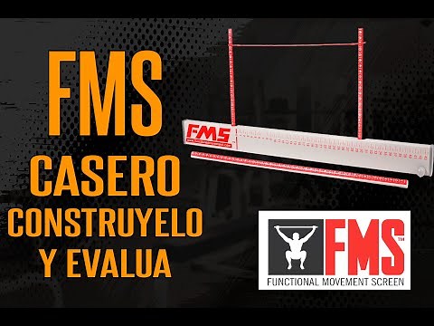 como CREAR tu KIT FMS functional movement screen CASERO y APRENDER a evaluar con el con POCO DINERO