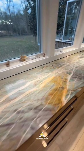Take a look at our recent project featuring the breathtaking Jadore Vesuvio Quartzite, installed by Anderson Granite & Marble Shop of Greenwood.  Its textured finish and unique veining create a bold yet timeless look, perfect for elevating any kitchen or bathroom.  Ready to transform your space? Contact us today and let’s bring your dream project to life! | Anderson Granite & Marble Shop of Greenwood, SC | Facebook