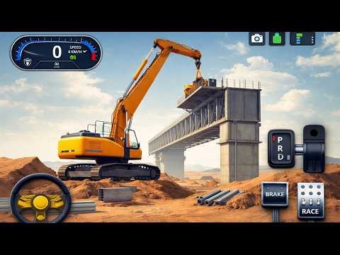 Urban Road Builder 2026 Gameplay – Build Realistic Roads & Cities | Mecho Gaming