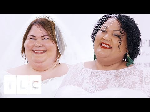 Same-Sex Couple Have A Double Bridal Appointment | Curvy Brides' Boutique