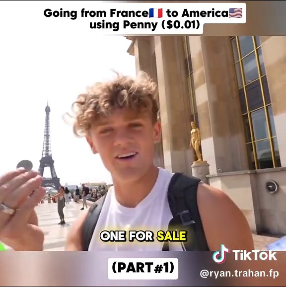 Ryan Trahan FP on TikTok