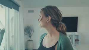 Graywind Manual Sheer Vertical Blinds Custom Size Adjust Light Fabric Sheer Free Wand Control Privacy Light Filtering Track Slats Set for Patio Sliding Glass Door Large Window (Striped Beige)