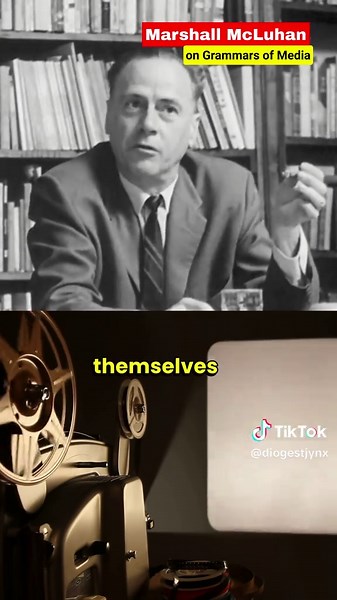 1966: McLuhan said we’re media illiterate and he was SO right 📺 Think about this - we spend HOURS on TikTok, Netflix, YouTube but know little about how they’re made or how to use them to express ourselves! McLuhan said we need to learn the “grammar” of every medium, not just reading/writing. We’re consuming but not creating 🤯 #McLuhan #medialiteracy #grammar #medium #film #television #TikTok #YouTube #Netflix #consuming #creating #expression #skills #technology #environment #education #literac