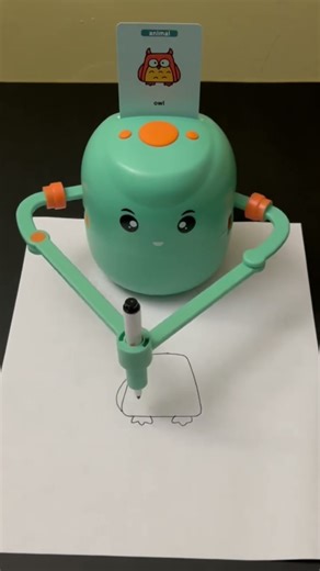 Just press and watch — the automatic drawing machine that makes art magical#shorts #baby